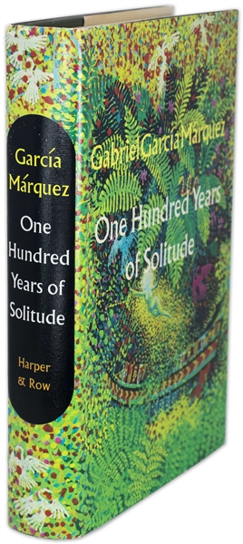 ''One Hundred Years of Solitude'' First Edition by Gabriel Garcia Marquez -- Near Fine Condition